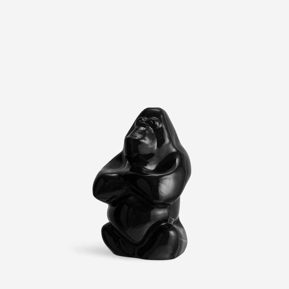 KOSTA BODA Gabba skulptur sort